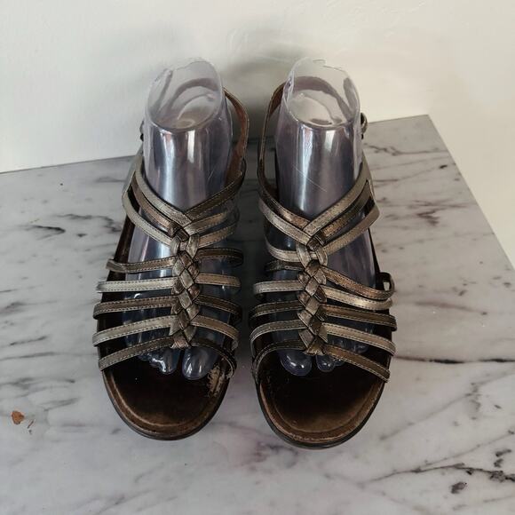 Dansko Dana Metallic Brown Strappy Sandals Women’s Size 9.5 - Picture 3 of 10